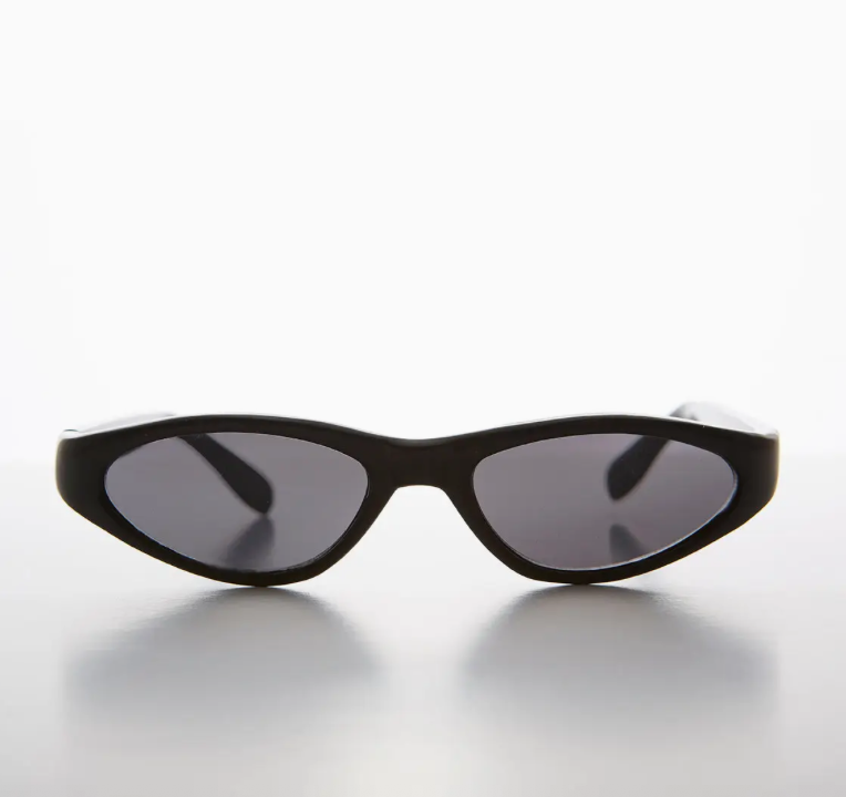 edgy cat eye sunglasses 