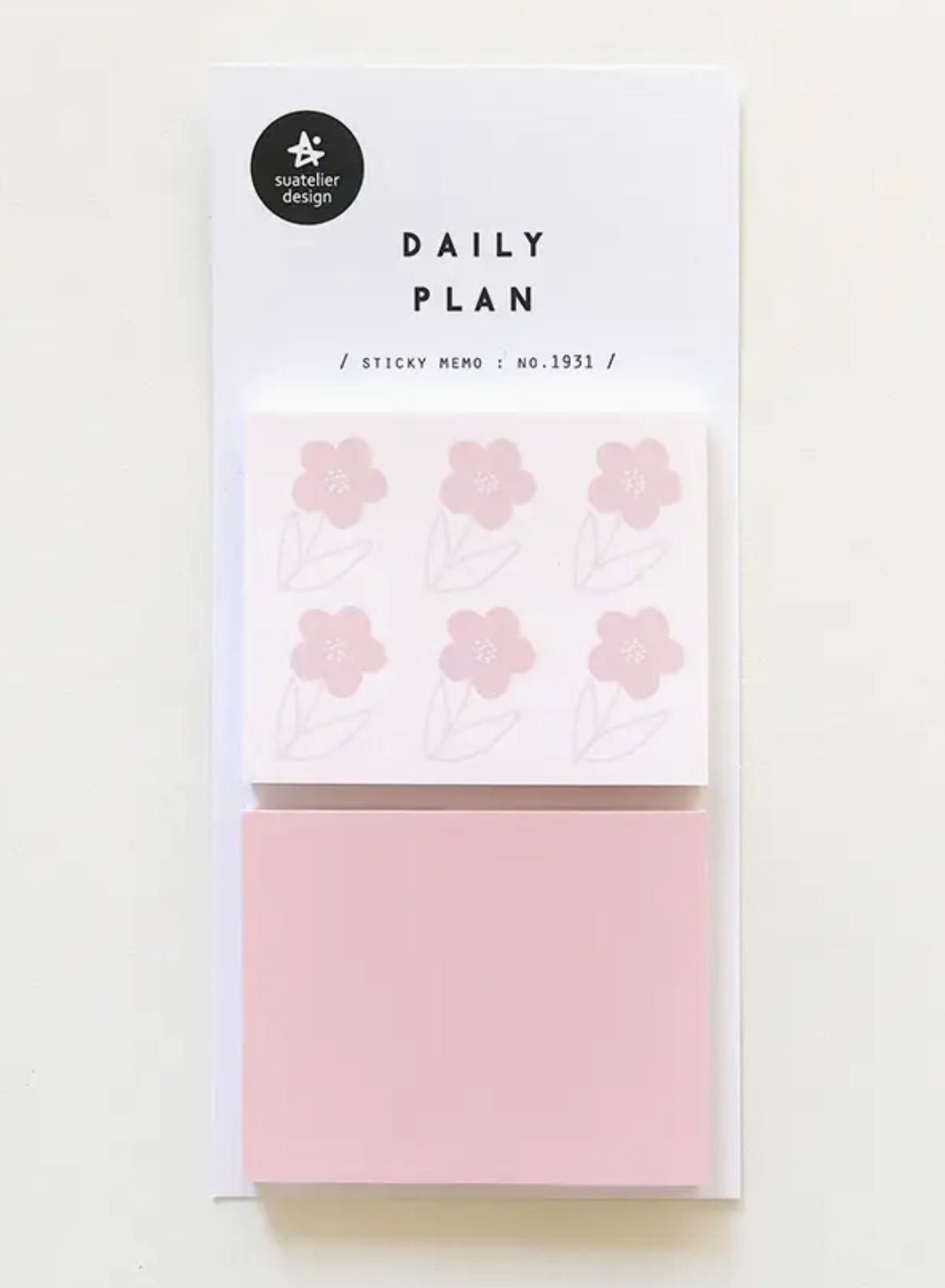 Daily Plan.25 Floral Sticky Memo