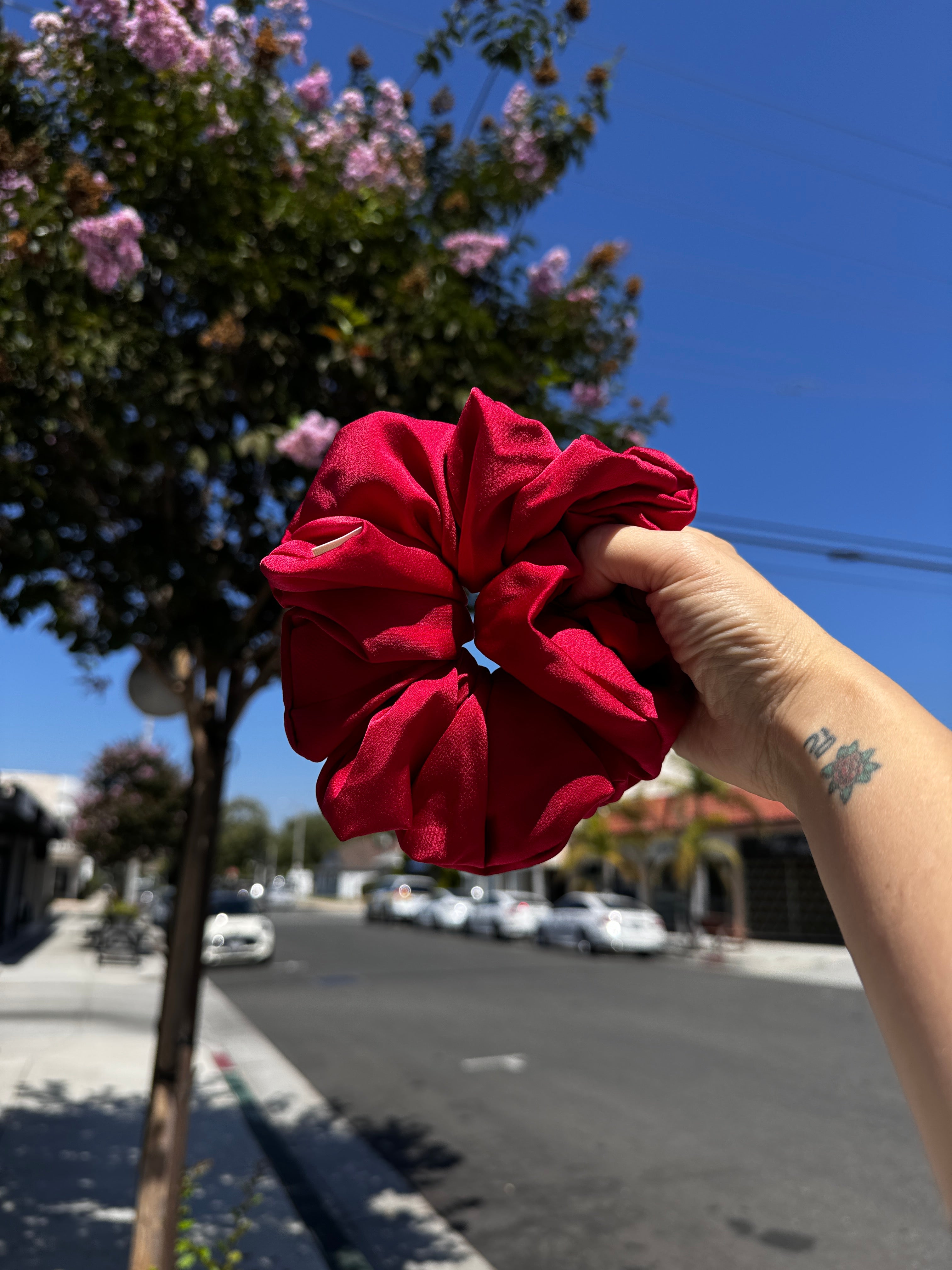 Satin Jumbo Scrunchie