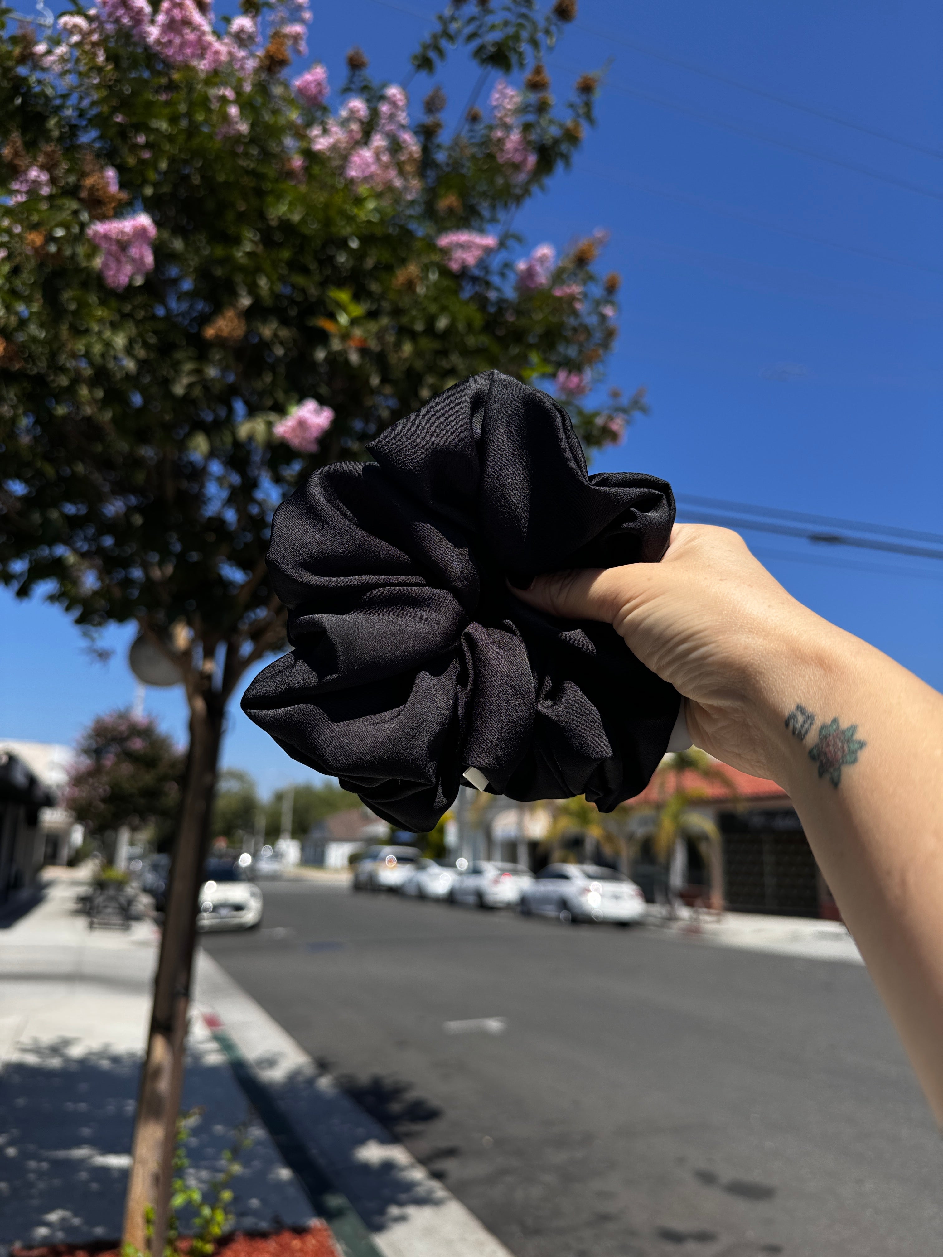 Satin Jumbo Scrunchie