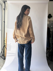 Asymmetrical Woven Shirt - S/M