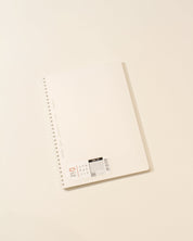 Kokuyo Soft Ring Dot Ruled Clear Notebook B5