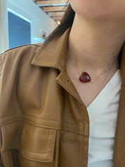 Marida Jewelry Puffy Love 14k Gold Filled Necklace
