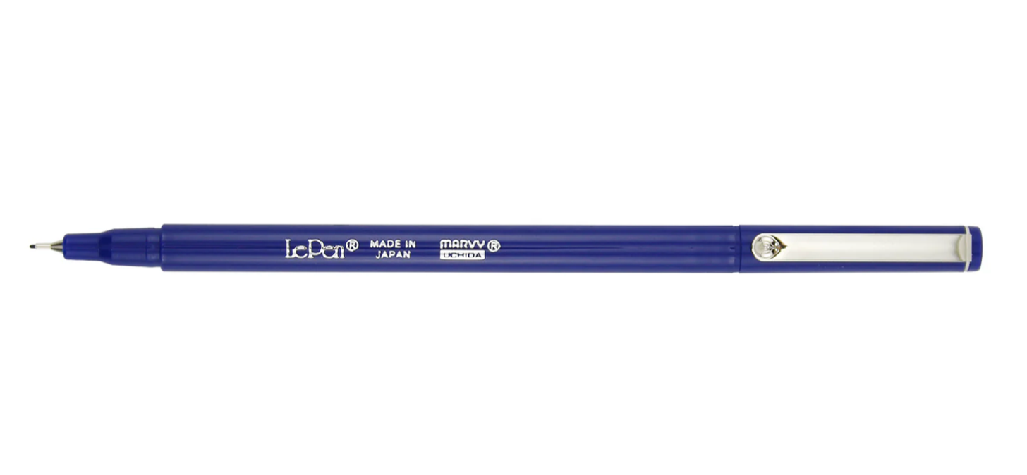 Marvy Uchida Le Pen Micro Fine Point Dark Navy