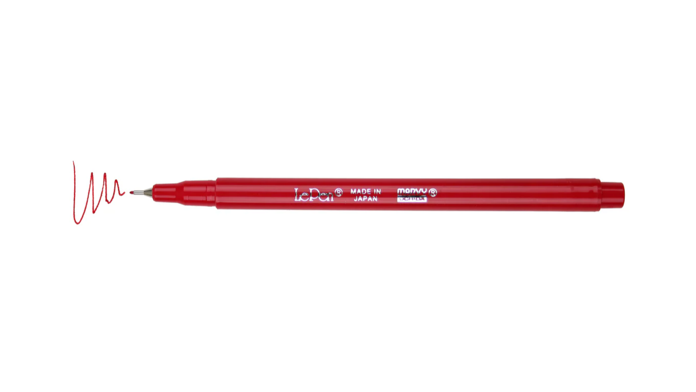 Marvy Uchida Le Pen Micro Fine Point Red