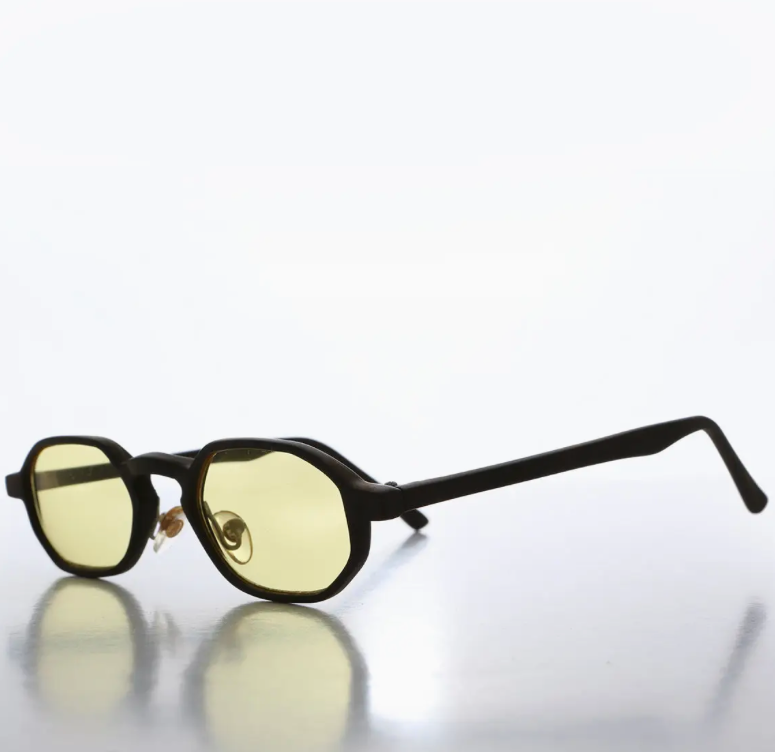 vintage hexagon sunglasses 