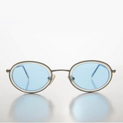 Micro Oval Pastel Vintage Sunglasses