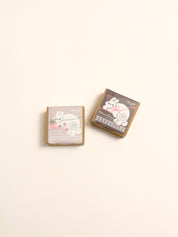 Pei Pei Studio Bunny Box Sticker Set