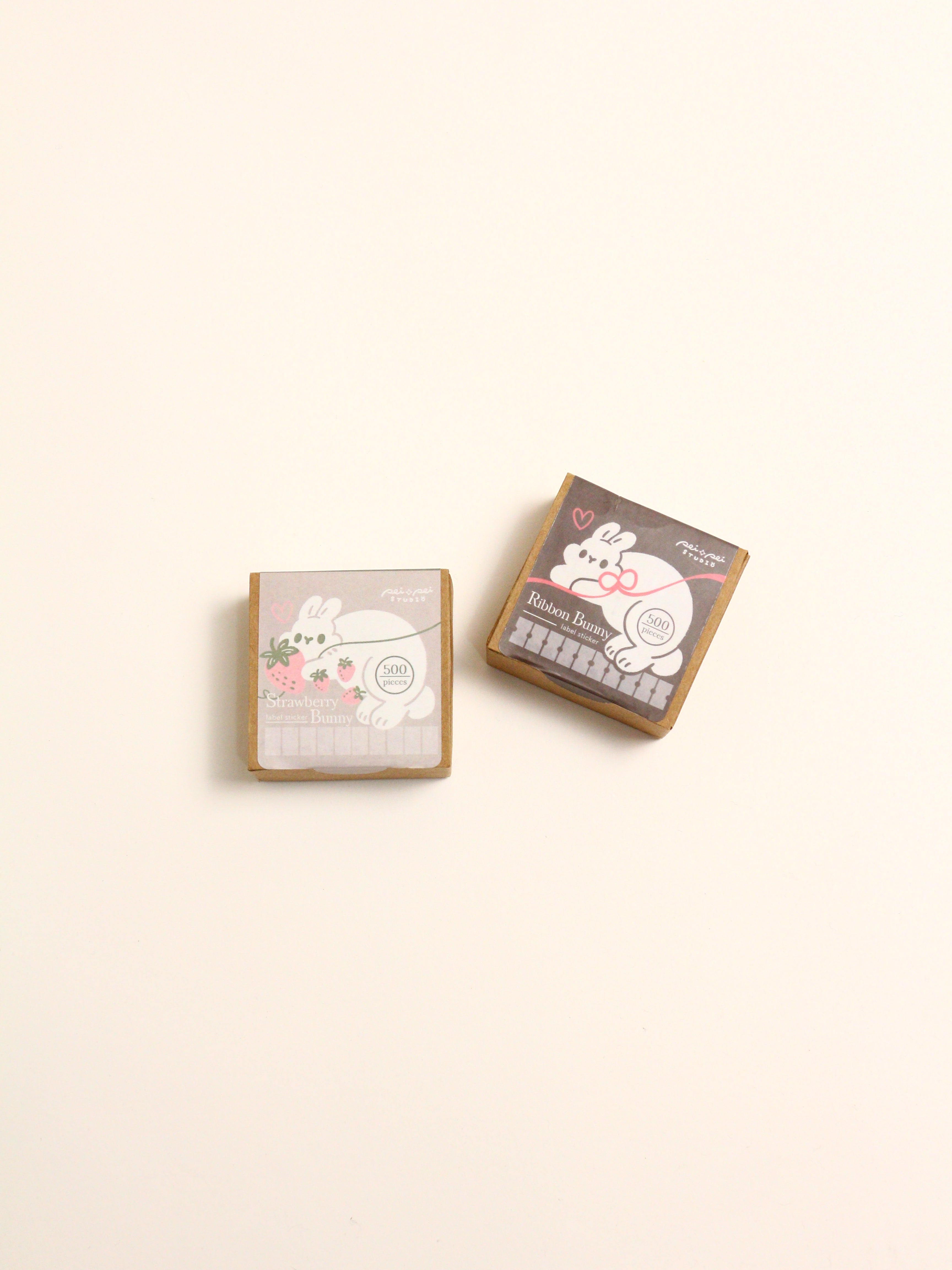 Pei Pei Studio Bunny Box Sticker Set