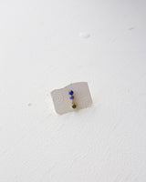 Pigment Single Earring 02 - Ghana Blue Bead