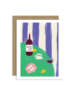 Pinot Noir Greeting Card
