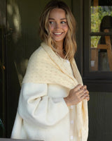 Pointelle Scarf - Large