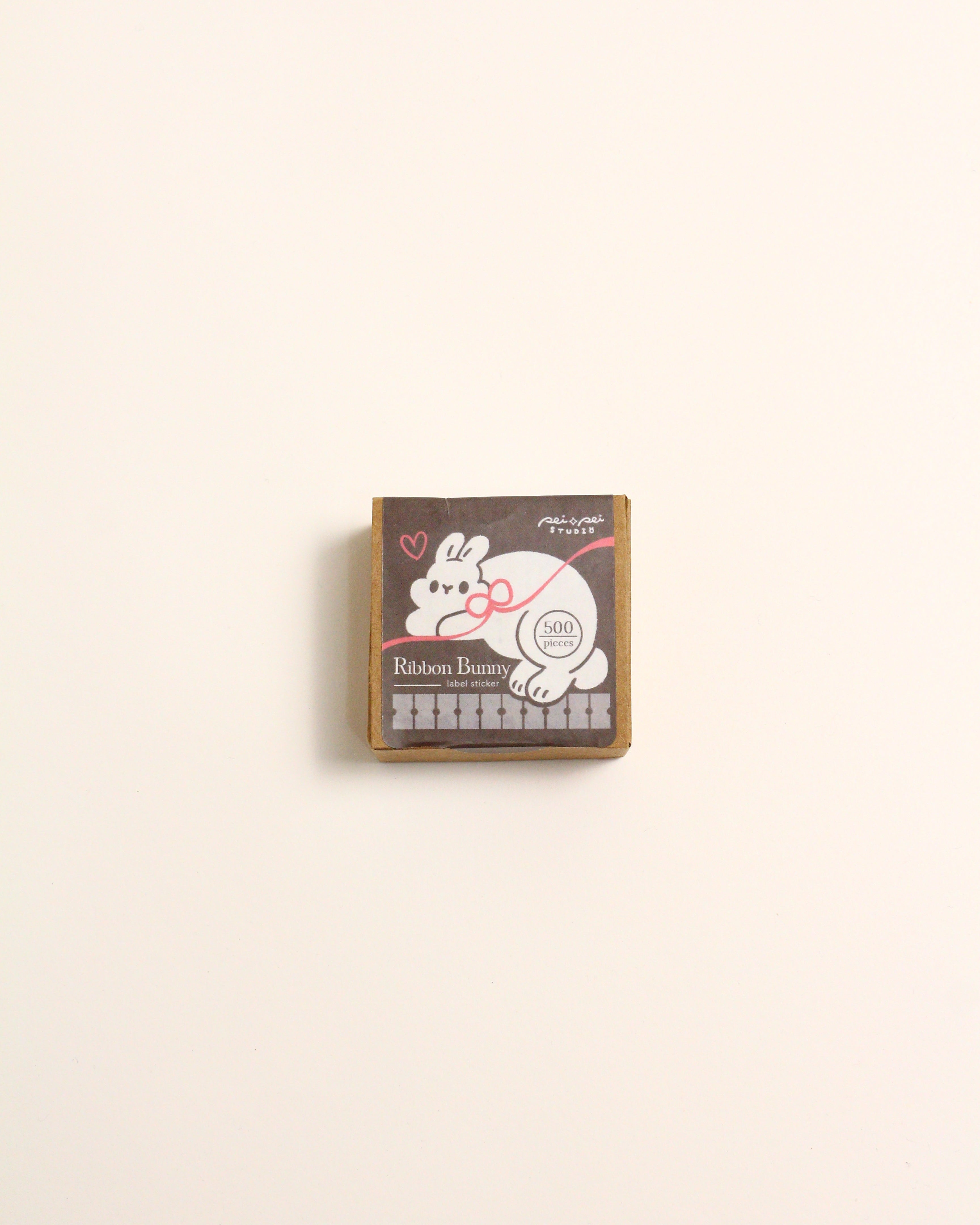 Ribbon Bunny Sticker Box Set