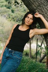 LA Relaxed Organic Rib Tank