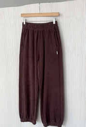 Cotton Terry Balloon Pants