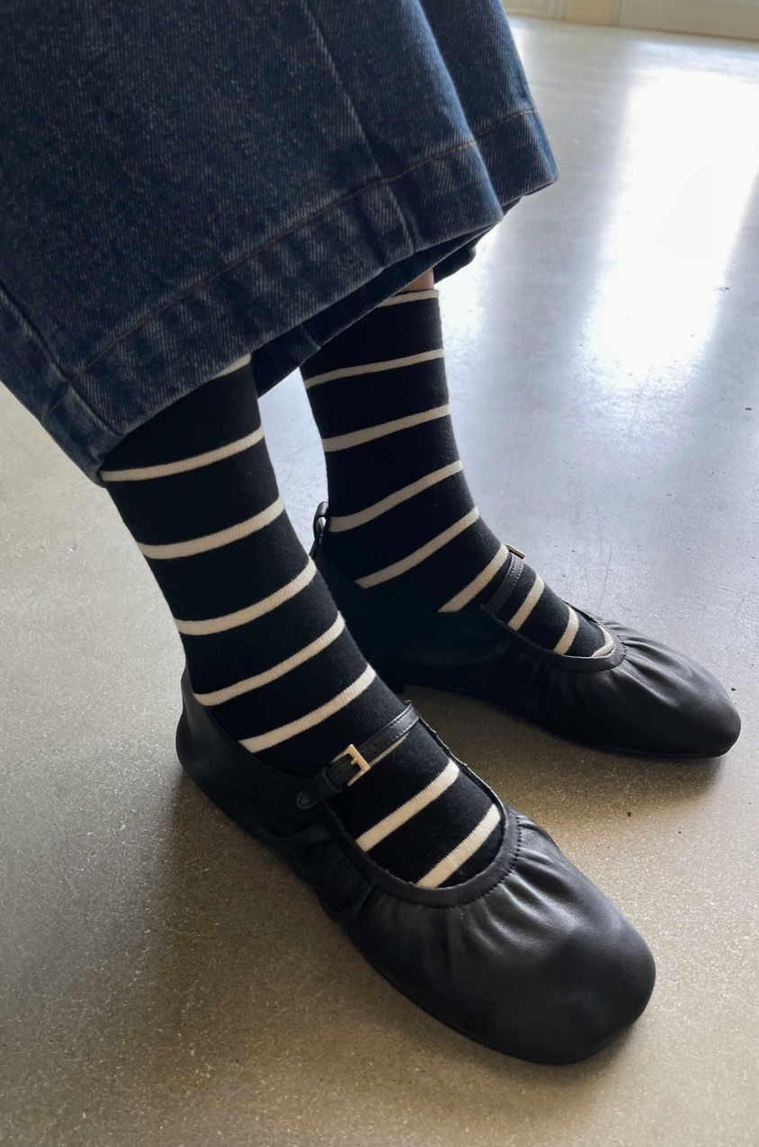 Le Bon Shoppe Wally Stripe Socks