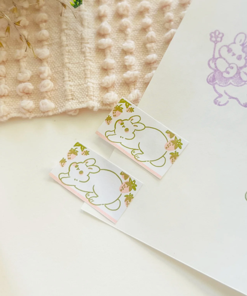 Rabbit Kingdom Label Stickers - 500pcs