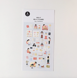 In the Library Sticker Sheet