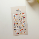 Vlog Collection Sticker Sheet - Cooking