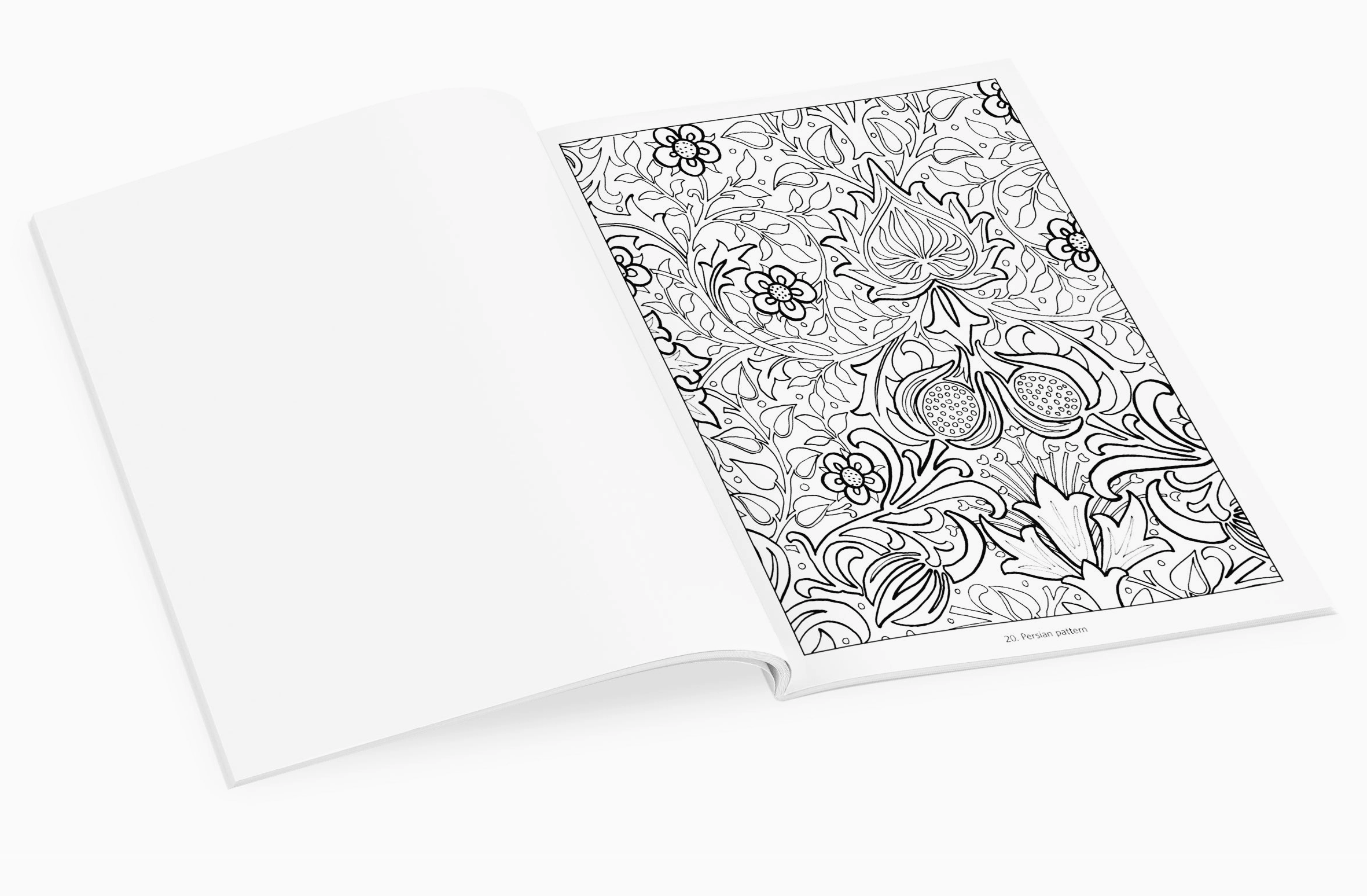 William Morris Coloring Book