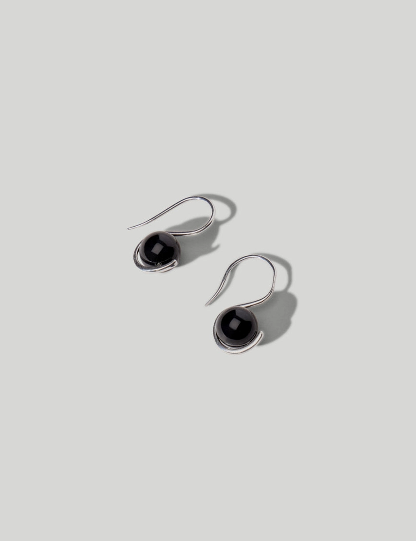 Wrap Earrings Black Onyx