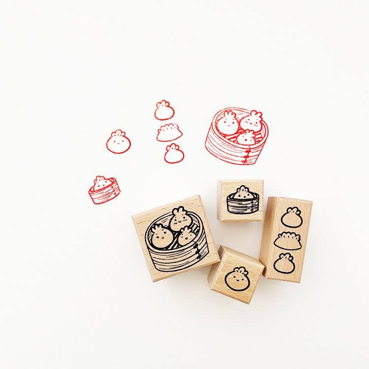 Bao and Dumpling Stamp Set