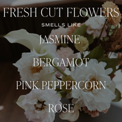 Fresh Cut Flowers Soy Candle