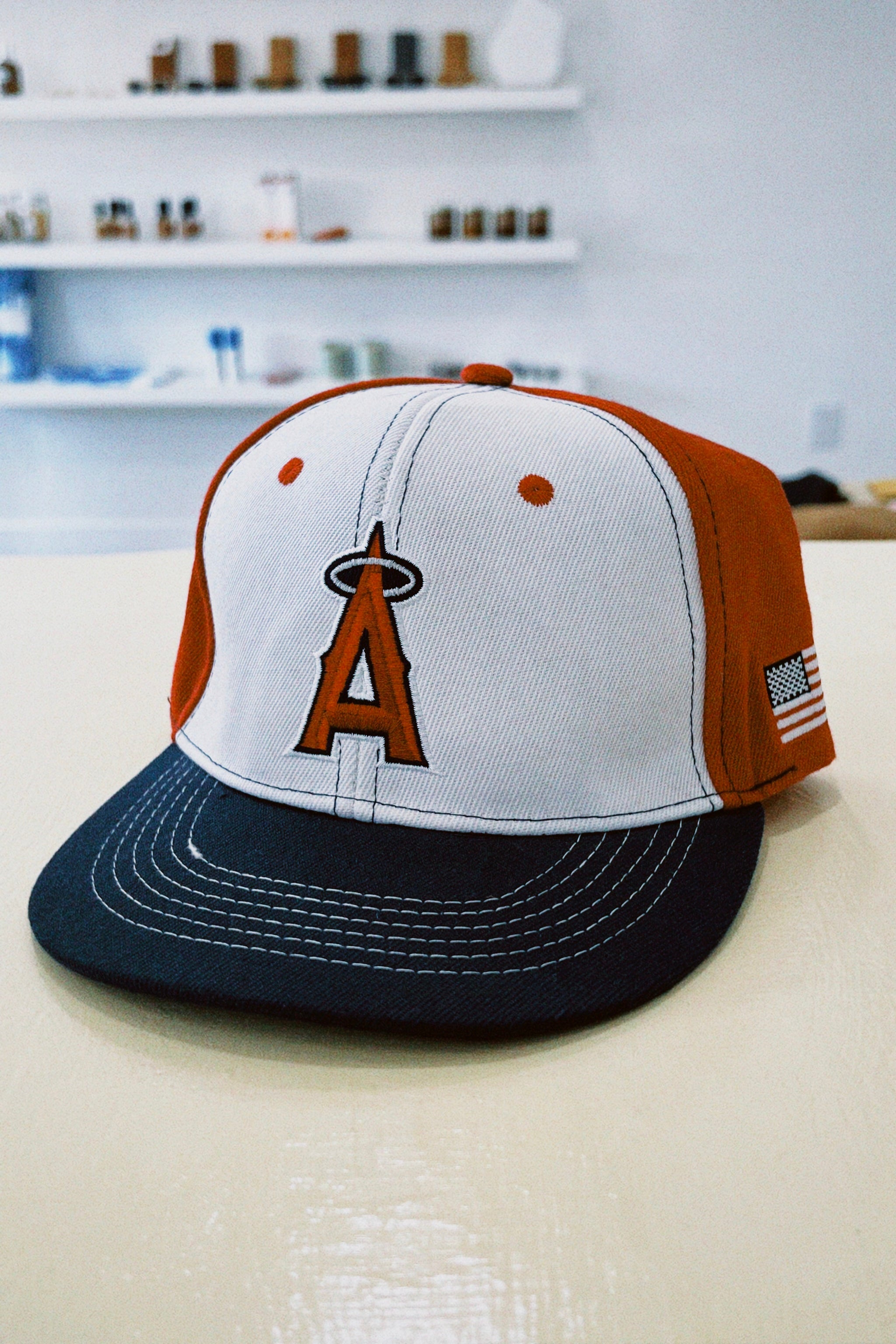 LA Angels Budweiser Red Brim Baseball Cap