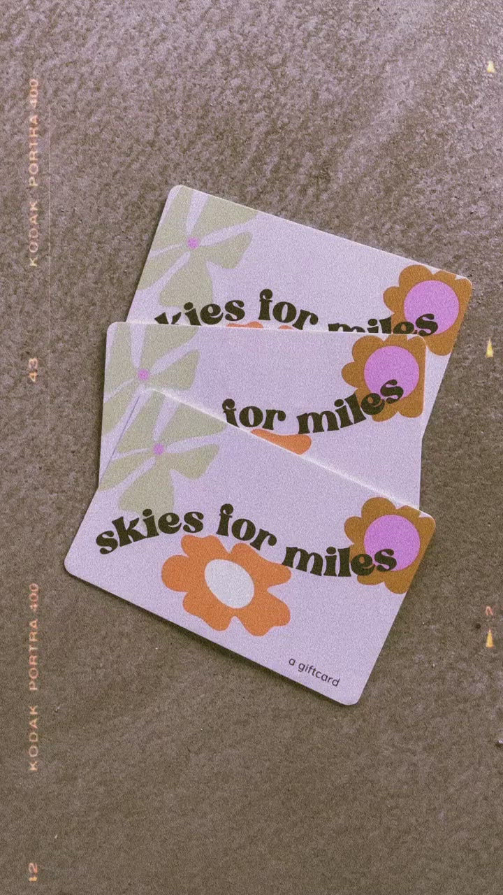 physical gift cards for Skies For Miles