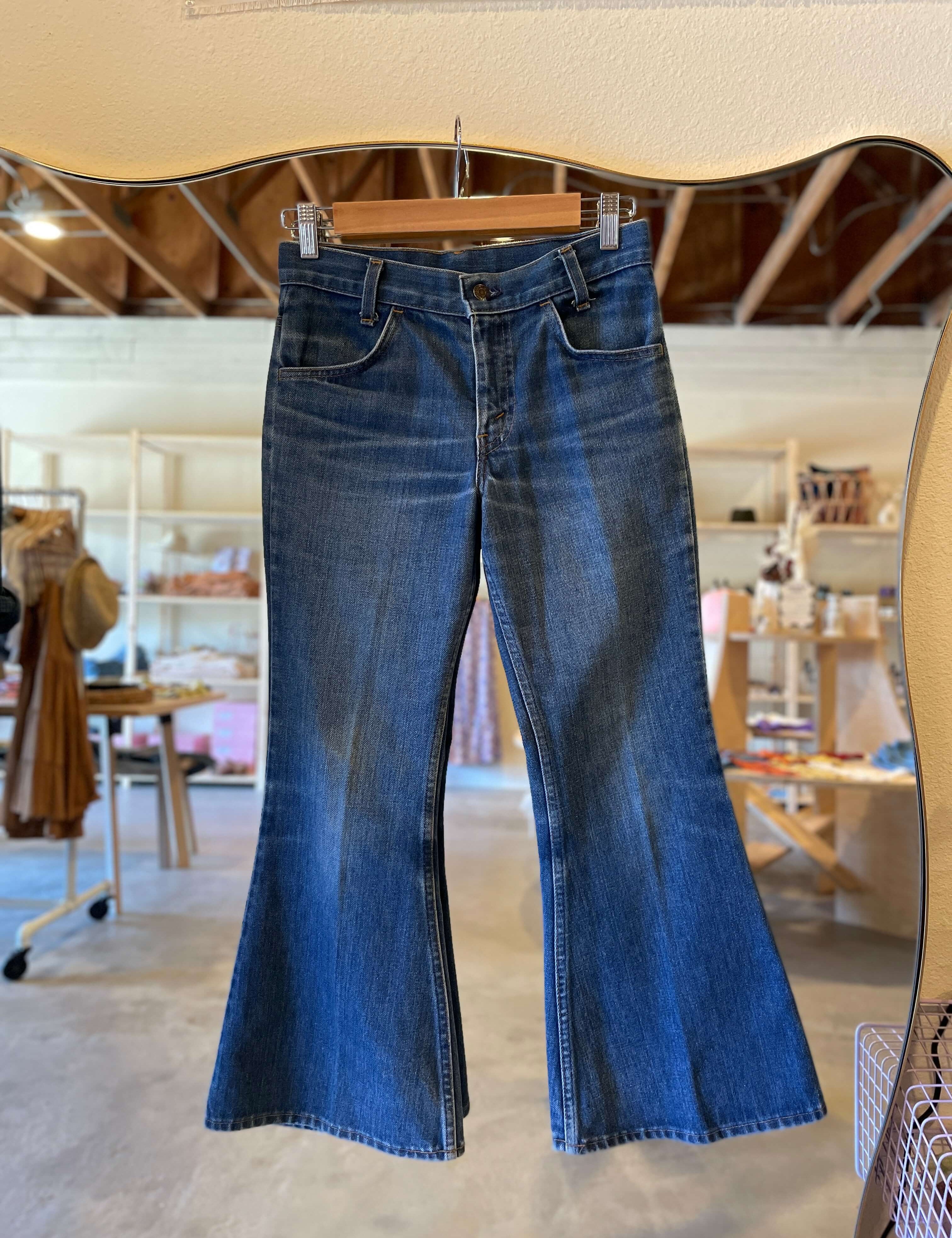 1970s Vintage Levi's 684 Big Bell Bottoms - Skies For Miles boutique