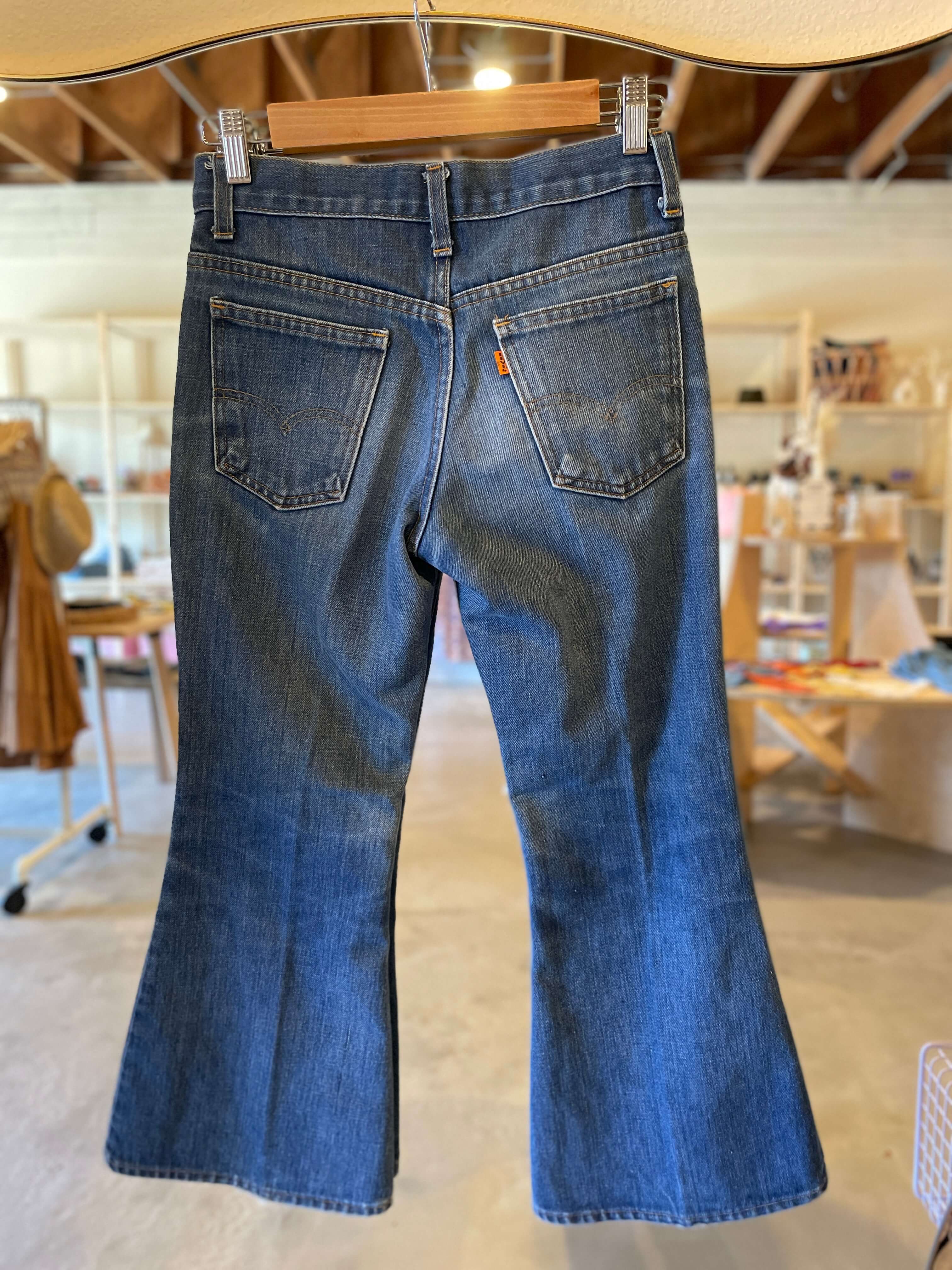 1970s Vintage Levi's 684 Big Bell Bottoms - Skies For Miles