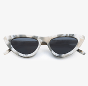 Fez Marble Cat-Eye Shape Sunglasses - Skies For Miles