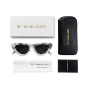 Fez Marble Cat-Eye Shape Sunglasses - Skies For Miles